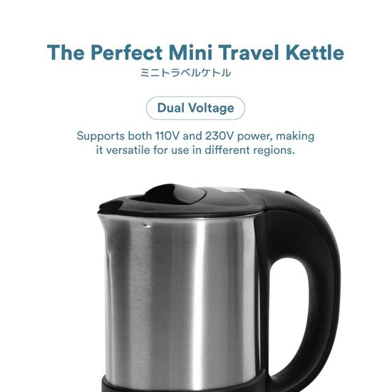 Toyomi Mini S.S. Travel Kettle Jug 0.5L WK 315