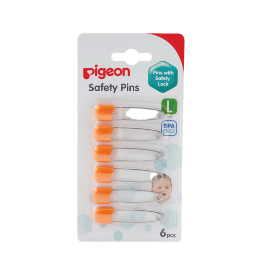 Pigeon Safety Pin K881 (Large) 6pcs