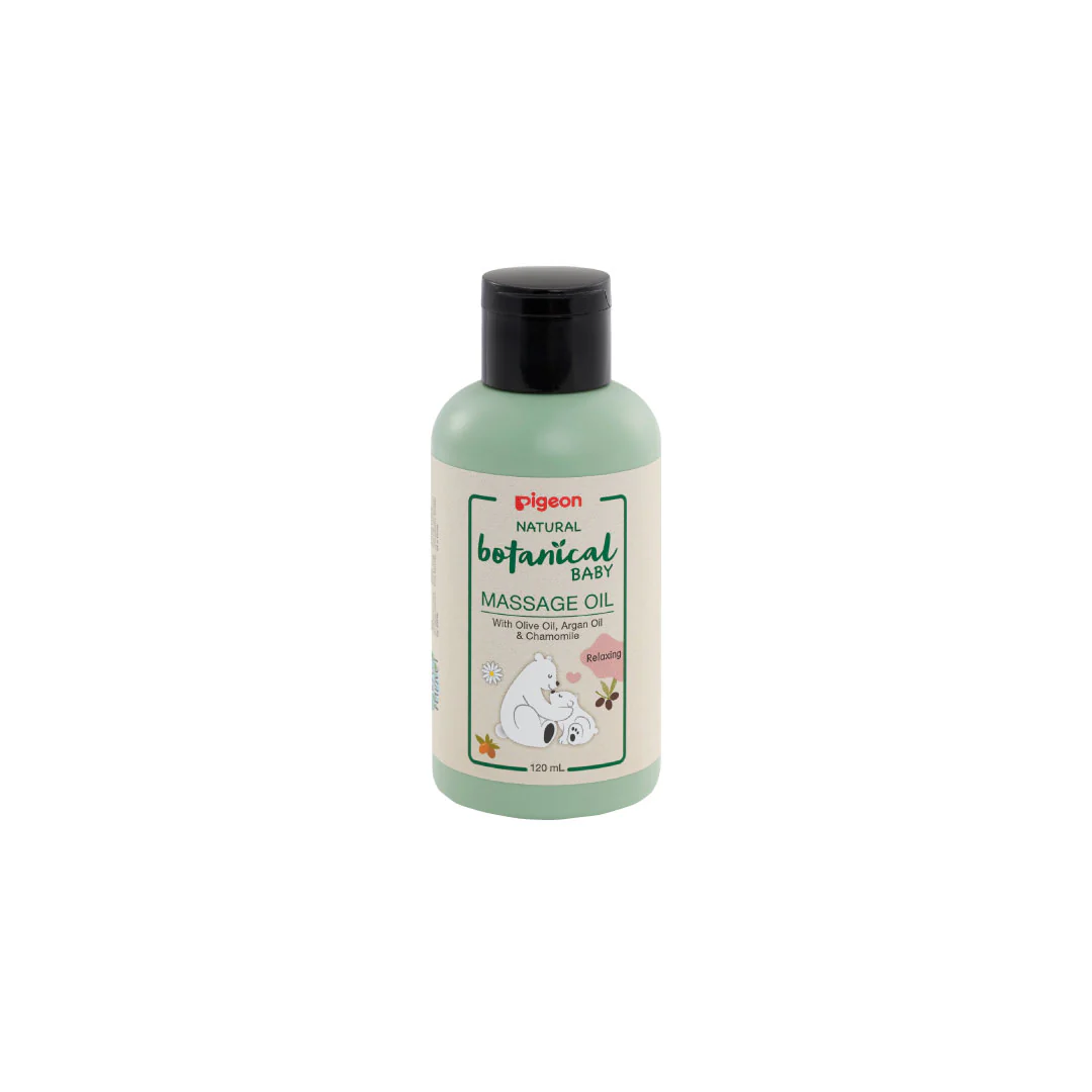 Pigeon Natural Botanical Baby Massage Oil 120ml