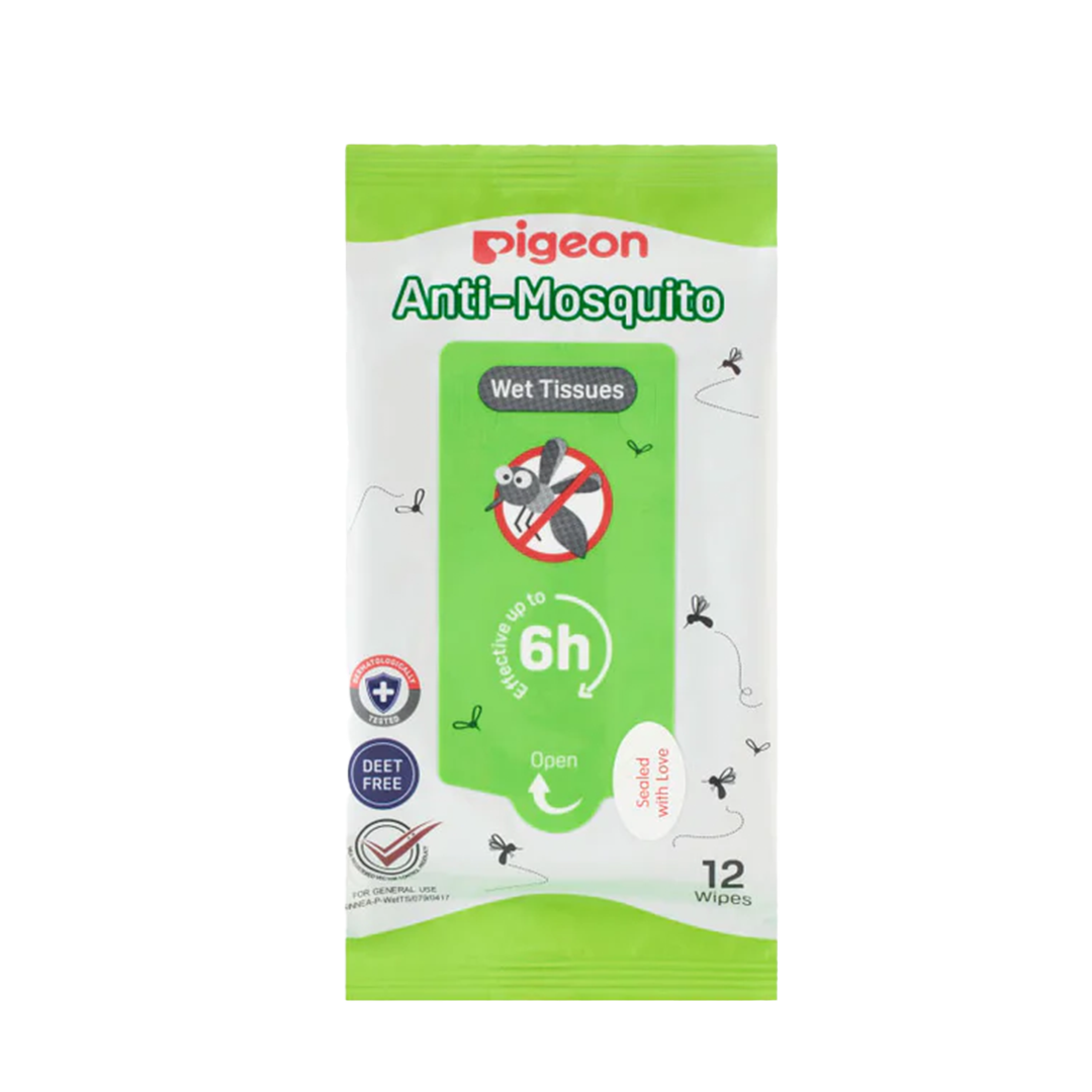 Pigeon Anti-Mosquito Wet Tissues 12s