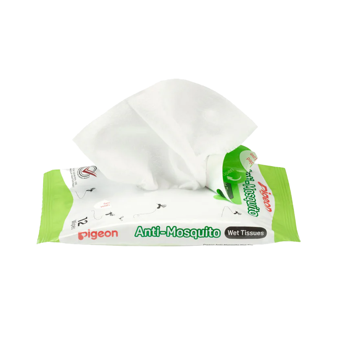 Pigeon Anti-Mosquito Wet Tissues 12s