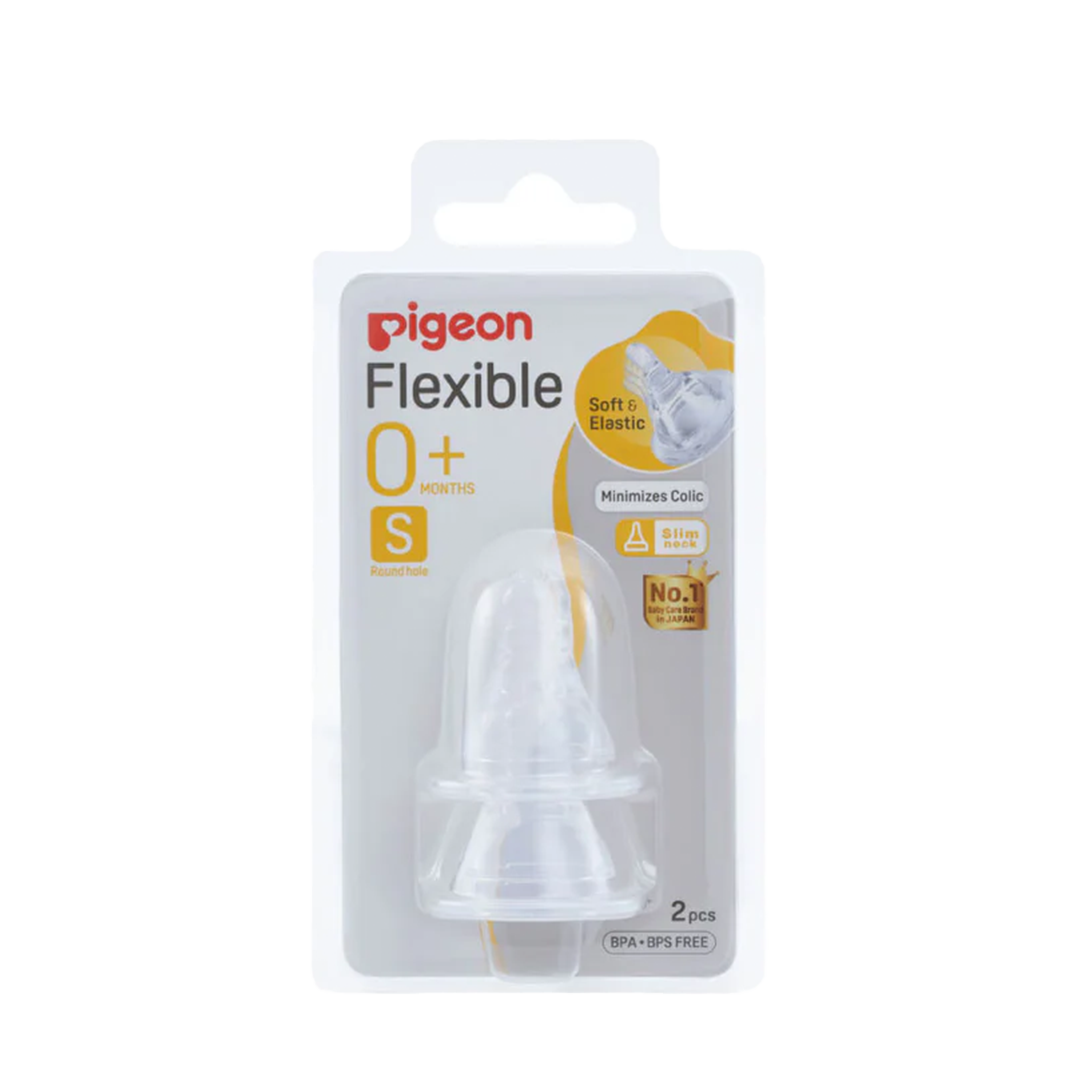 Pigeon Flexible Nipple Blister Pack (S) 2pcs