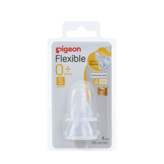Pigeon Flexible Nipple Blister Pack (S) 2pcs