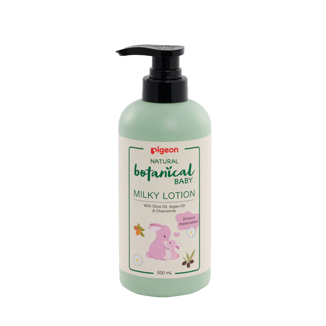 Pigeon Natural Botanical Baby Milky Lotion 500ml