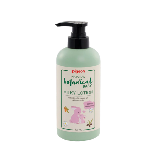Pigeon Natural Botanical Baby Milky Lotion 500ml