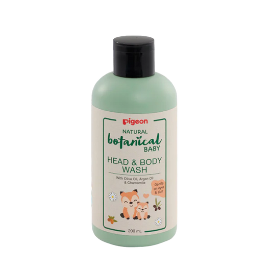 Pigeon Natural Botanical Baby Head & Body Wash 200ml