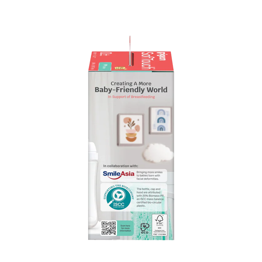 Pigeon SofTouch 3 Nursing Bottle PP Logo 160ml