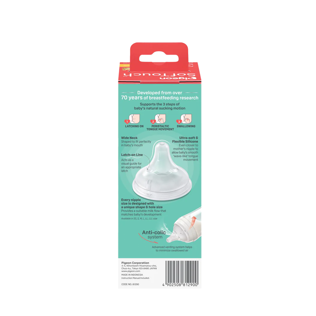 Pigeon SofTouch 3 Nursing Bottle PP 240ml