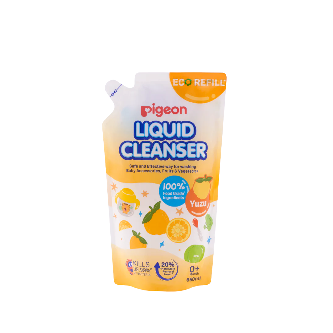 Pigeon Liquid Cleanser Value Pack Yuzu 650ml x2
