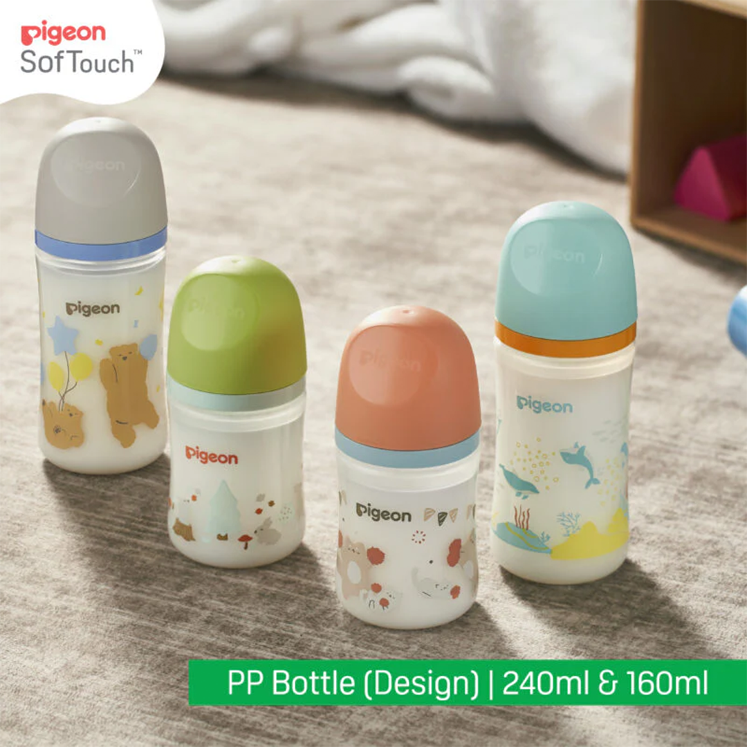 Pigeon SofTouch 3 Nursing Bottle PP Bear 240ml