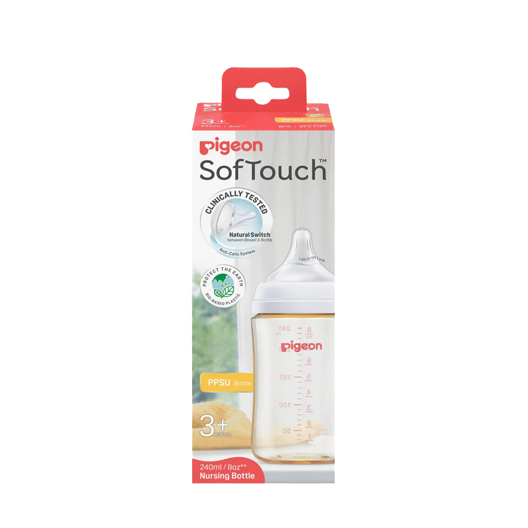 Pigeon SofTouch 3 Nursing Bottle PPSU 240ml