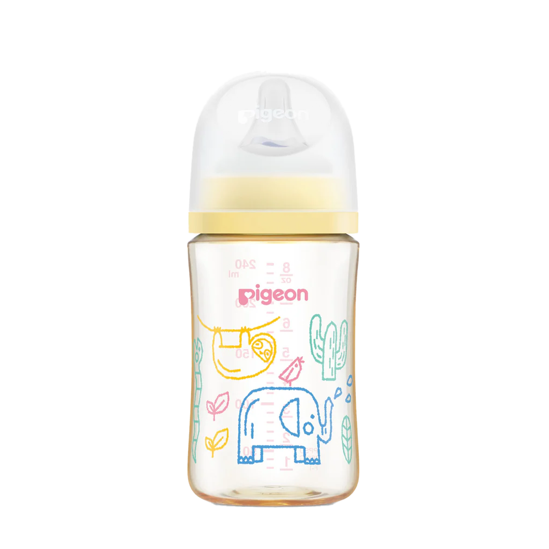 Pigeon SofTouch 3 Nursing Bottle PPSU Animal 240ml