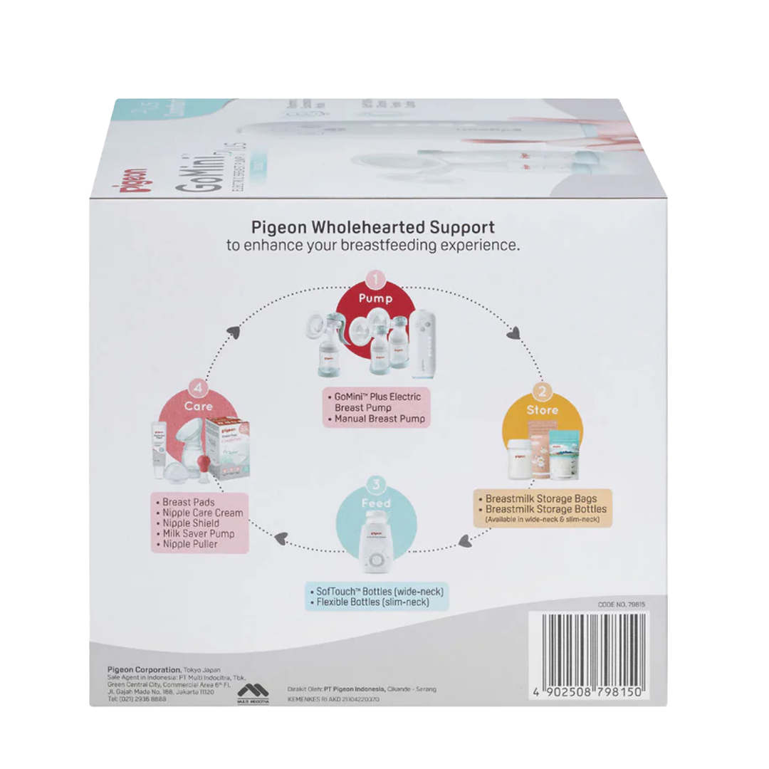 Pigeon GoMini Plus Electric Breast Pump Double G-Type 1pc