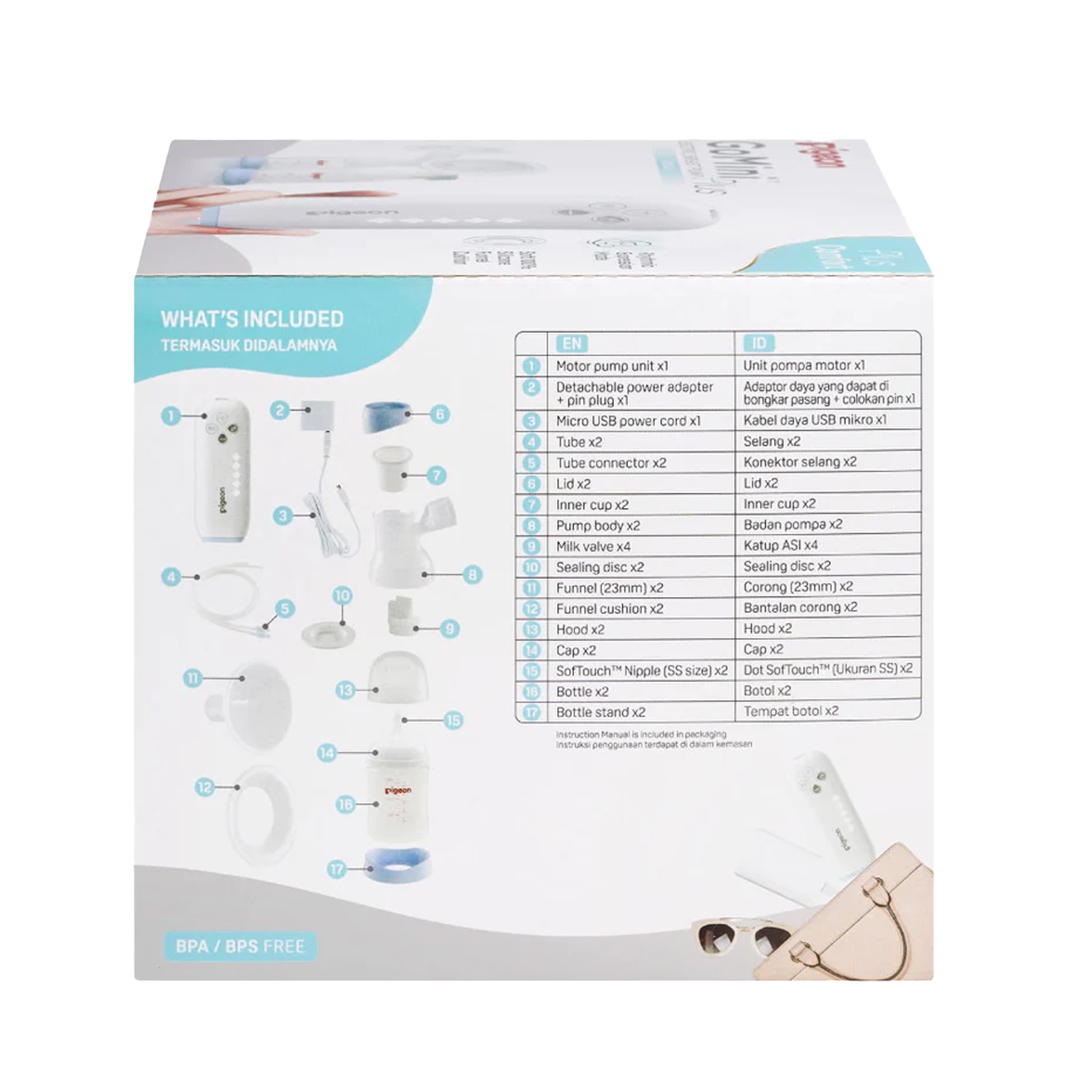 Pigeon GoMini Plus Electric Breast Pump Double G-Type 1pc