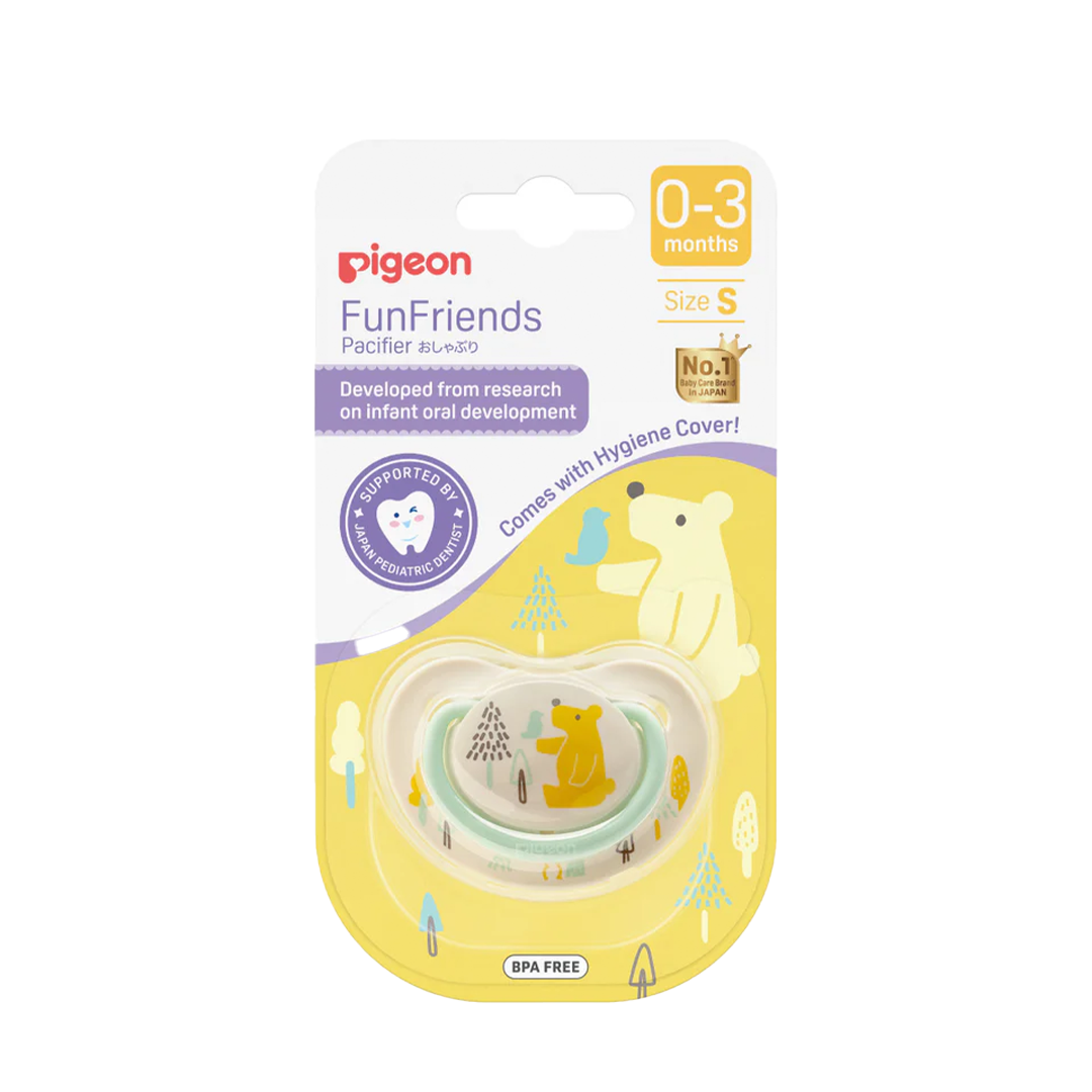 Pigeon Funfriends Pacifier Bear (S)