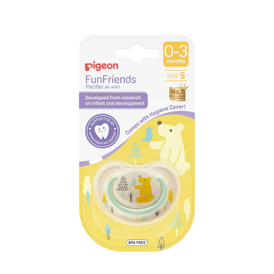 Pigeon Funfriends Pacifier Bear (S)