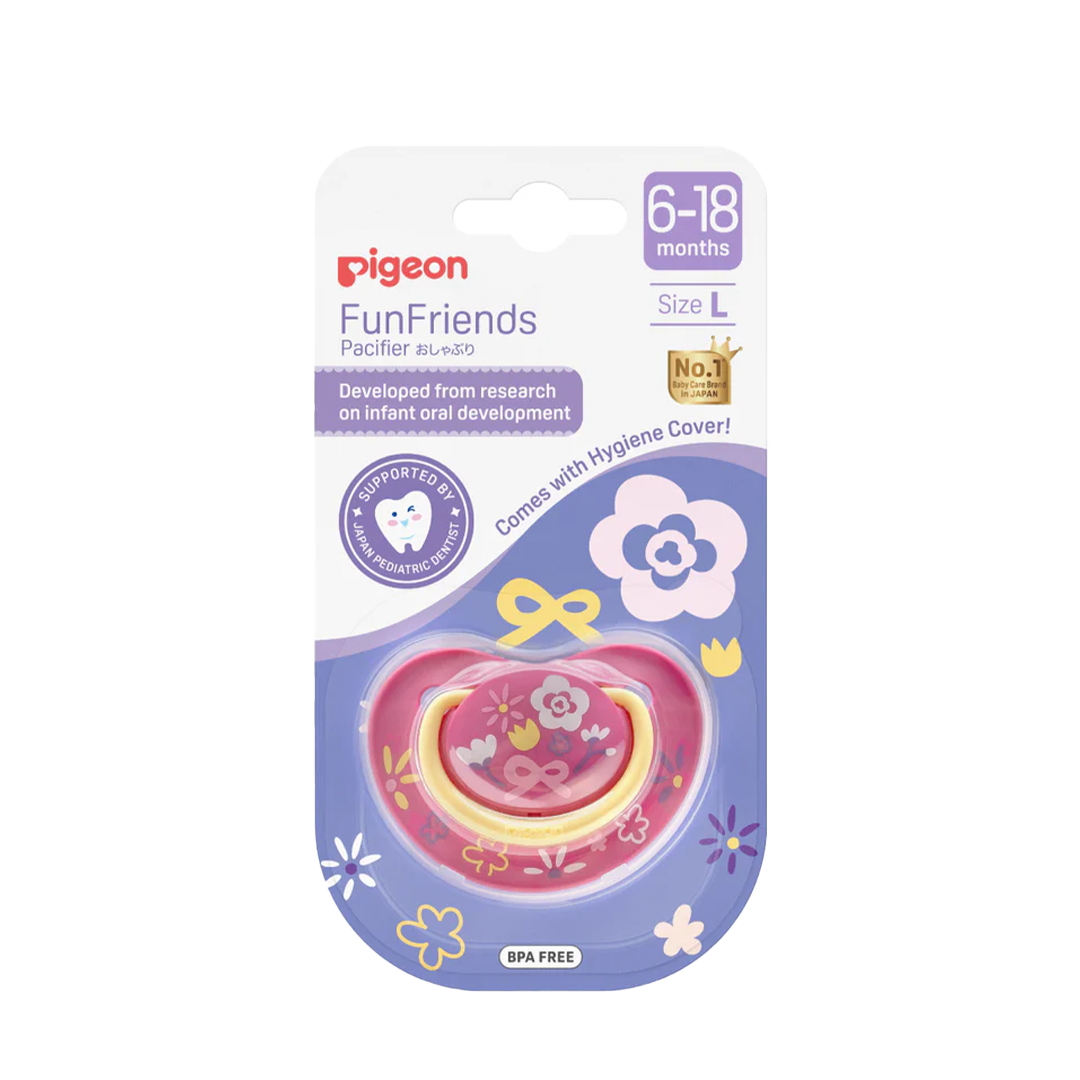 Pigeon Funfriends Pacifier Flower (L)