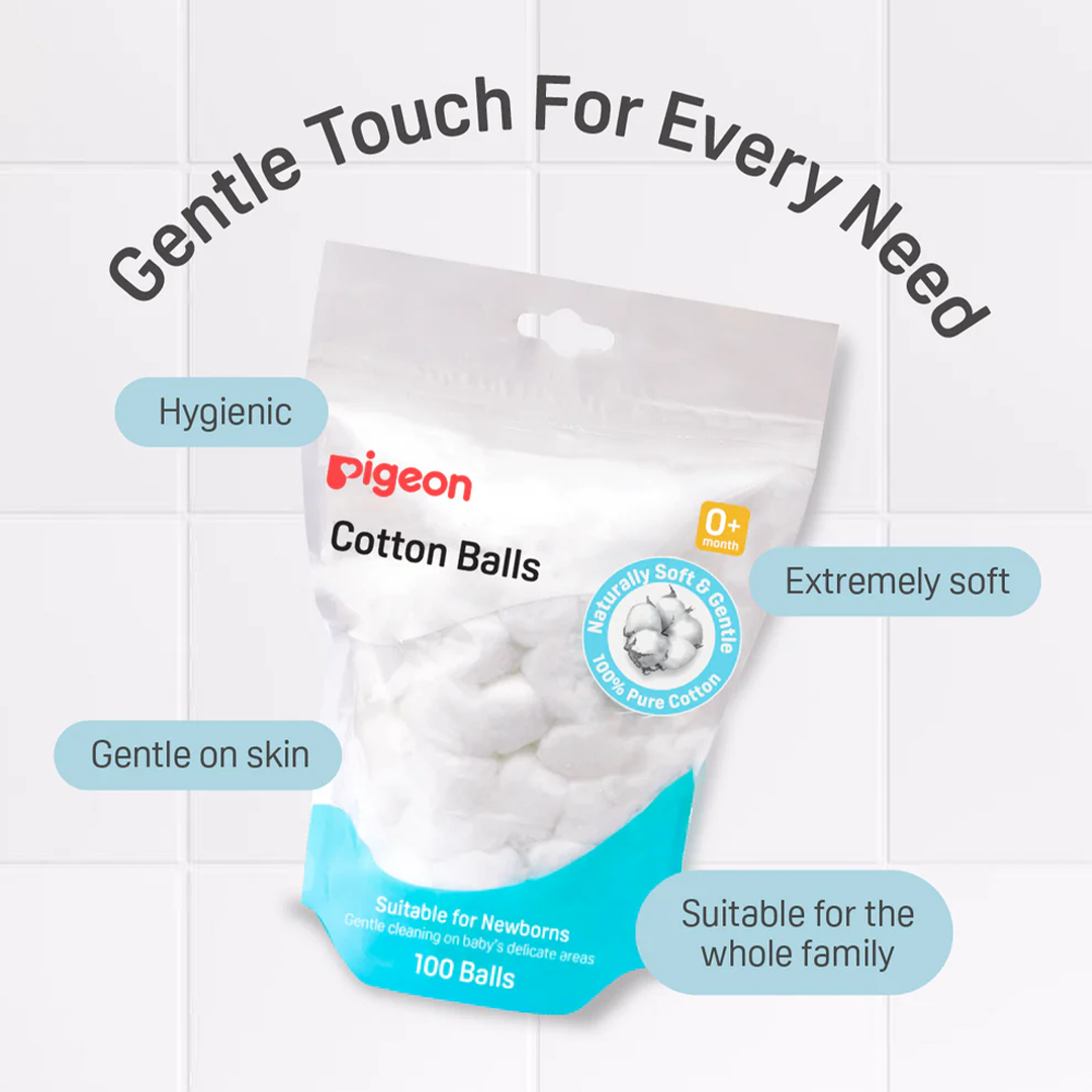 Pigeon Cotton Ball 100s