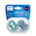 Philips Avent Soother Ultra Air 18+ months x2s (Green & Blue)