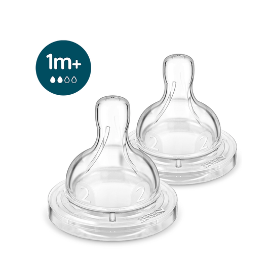 Philips Avent Anti-colic 1+ months x 2s