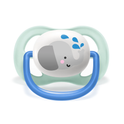 Philips Avent Soother Ultra Air Animals 0-6 months x 2s (Blue Elephant & Orange Penguin)
