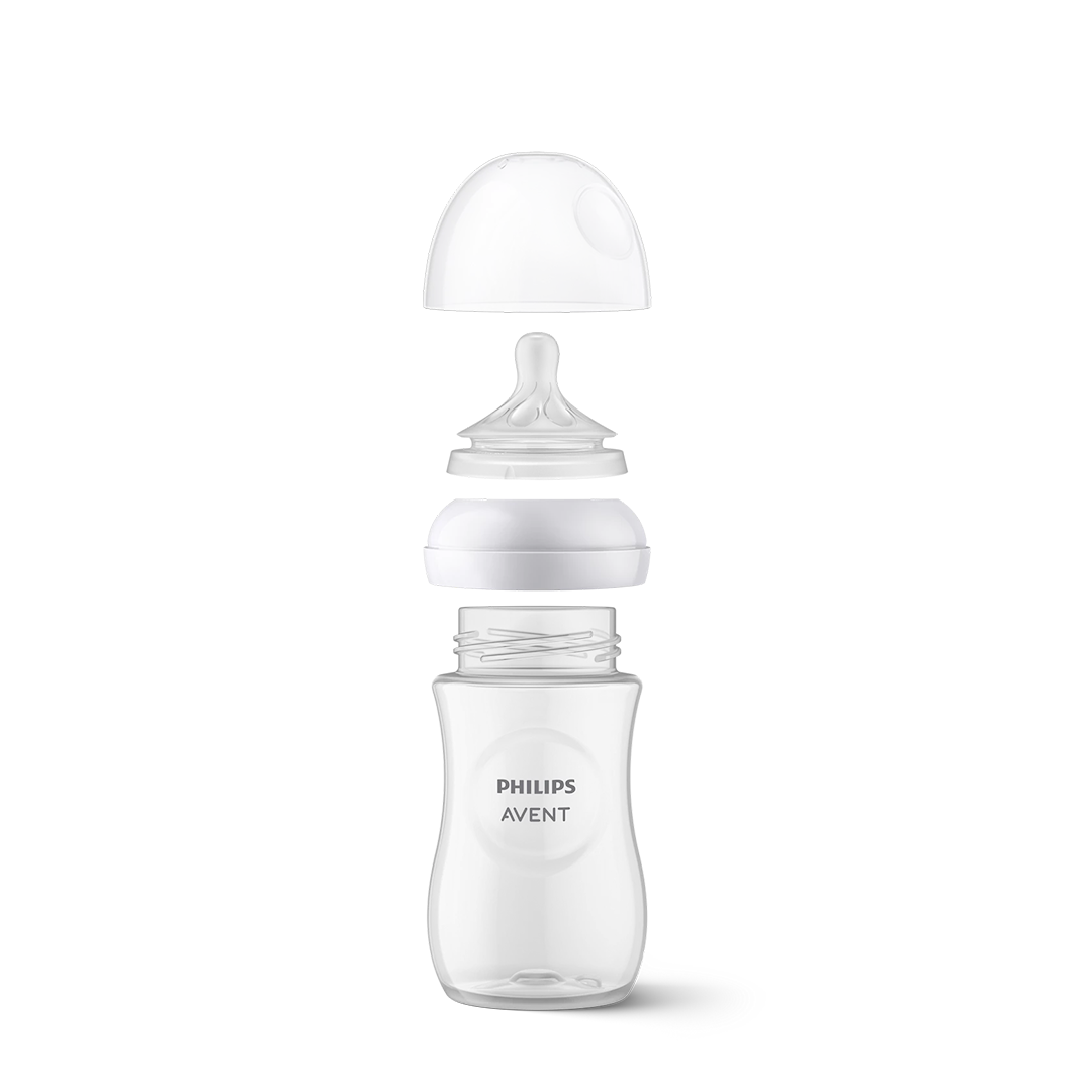 Philips Avent 1m+ Natural Response PPSU Baby Bottle Twin Pack (2 x 260ml)