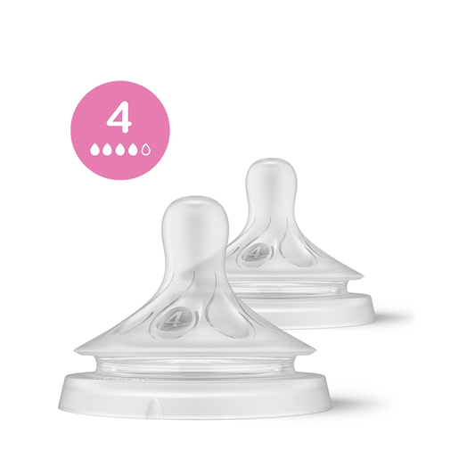 Philips Avent Natural Response Teat 3+ months x 2s