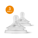 Philips Avent Natural Response Teat 1+ months x 2s
