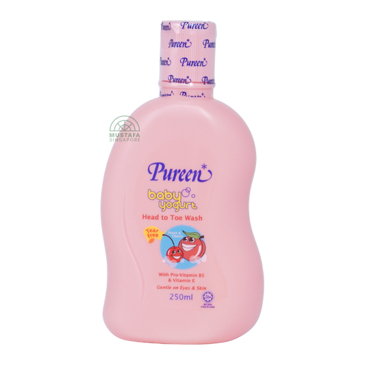 Pureen Baby Yogurt Head to Toe Wash Peach & Cherry 250ml