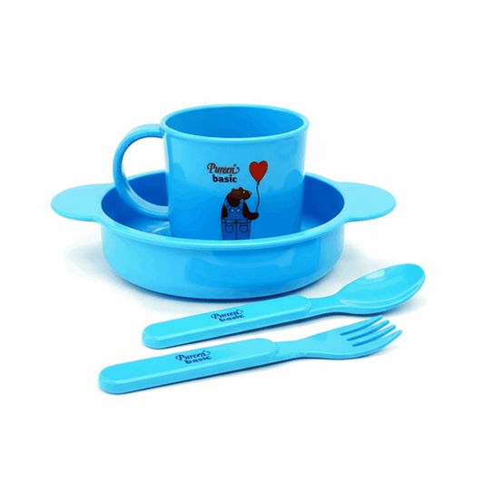 Pureen basic Feeding Set (Blue)