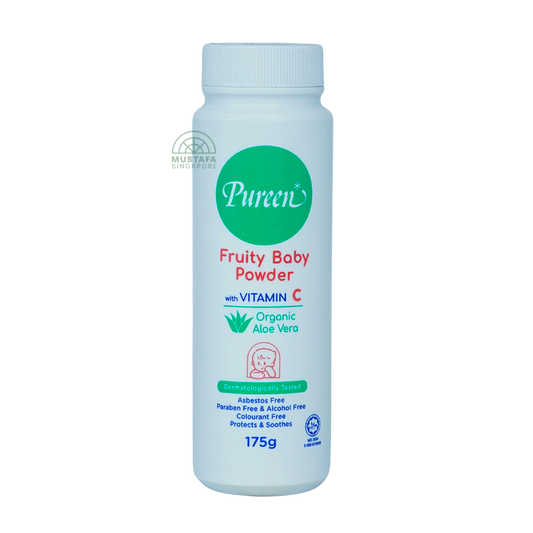 Pureen Fruity Baby Powder with Vitamin C Organic Aloe Vera 175g