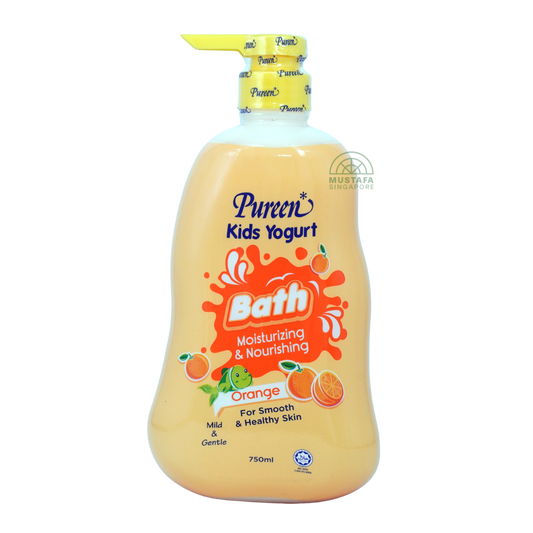 Pureen Kids Yogurt Bath Moisturizing & Nourishing Orange 750ml