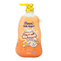 Pureen Kids Yogurt Head to Toe Wash For Healthy Hair & Skin Natural with Sweet Floral Vanilla Scent 750ml