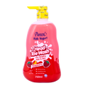 Pureen Kids Yogurt Head to Toe Wash For Healthy Hair & Skin Raspberry 750ml