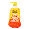 Pureen Kids Yogurt Head to Toe Wash For Healthy Hair & Skin Peach Mango 750ml
