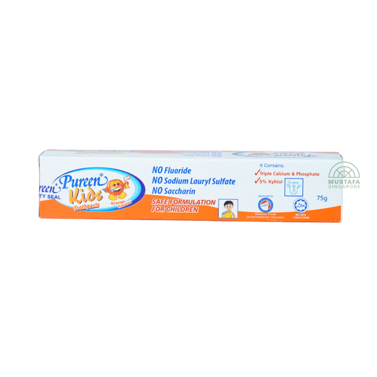 Pureen Kids Toothpaste Orange Flavour 75ml