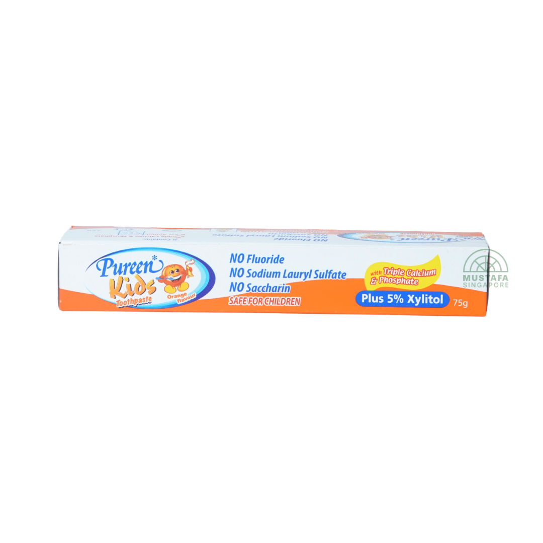 Pureen Kids Toothpaste Orange Flavour 75ml