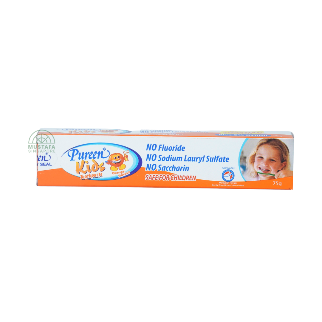 Pureen Kids Toothpaste Orange Flavour 75ml