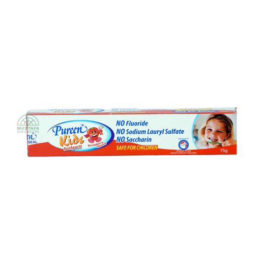 Pureen Kids Toothpaste Strawberry Flavour 75ml