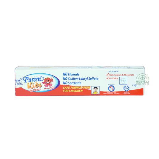 Pureen Kids Toothpaste Strawberry Flavour 75ml