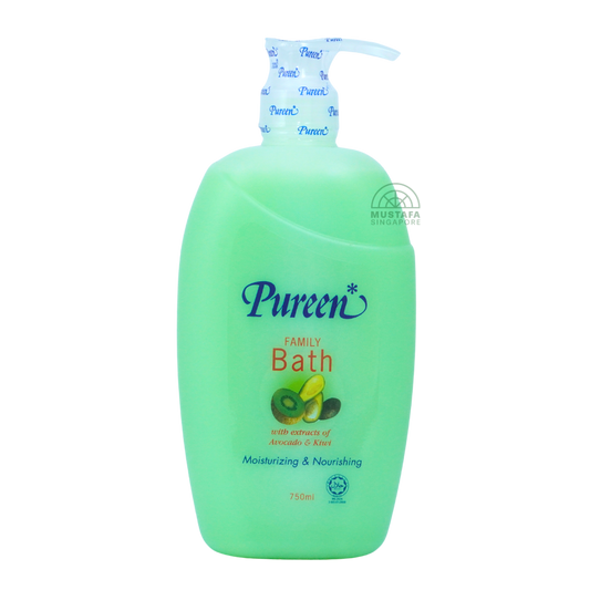 Pureen Family Bath with Extracts of Avocado & Kiwi Moisturizing & Nourishing 750ml