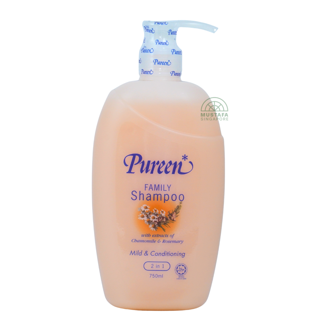 Pureen Family Bath with Extracts of Chamomile & Rosemary Mild & Conditioning 2 in 1 750ml