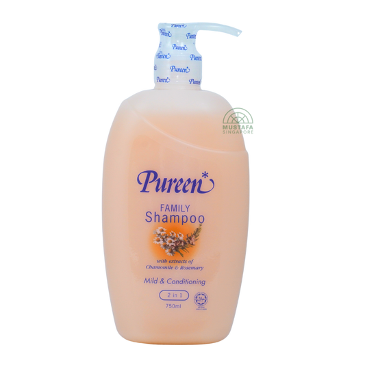 Pureen Family Bath with Extracts of Chamomile & Rosemary Mild & Conditioning 2 in 1 750ml