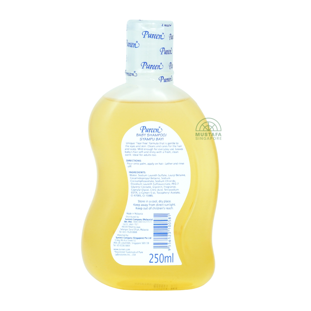 Pureen Baby Shampoo With Vitamin E for Healthy Hair & Scalp 250ml