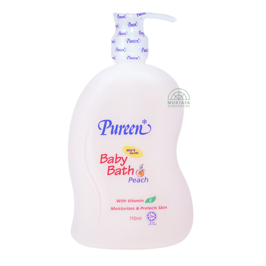 Pureen Mild & Gentle Baby Bath Peach 750ml