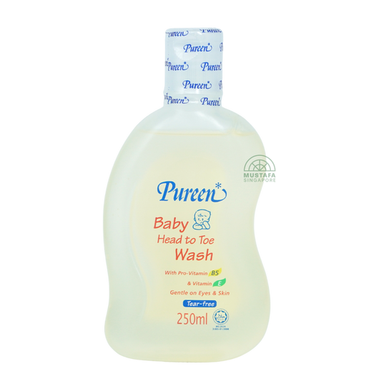 Pureen Baby Head to Toe Wash with Pro-Vitamin B5 & Vitamin E 250ml