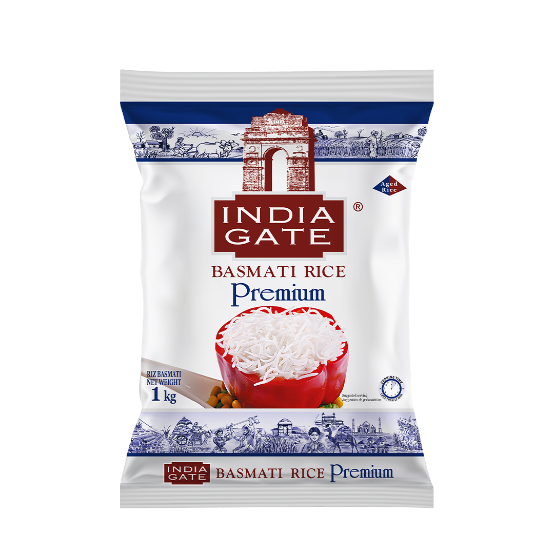 India Gate Premium Basmati Rice 1kg