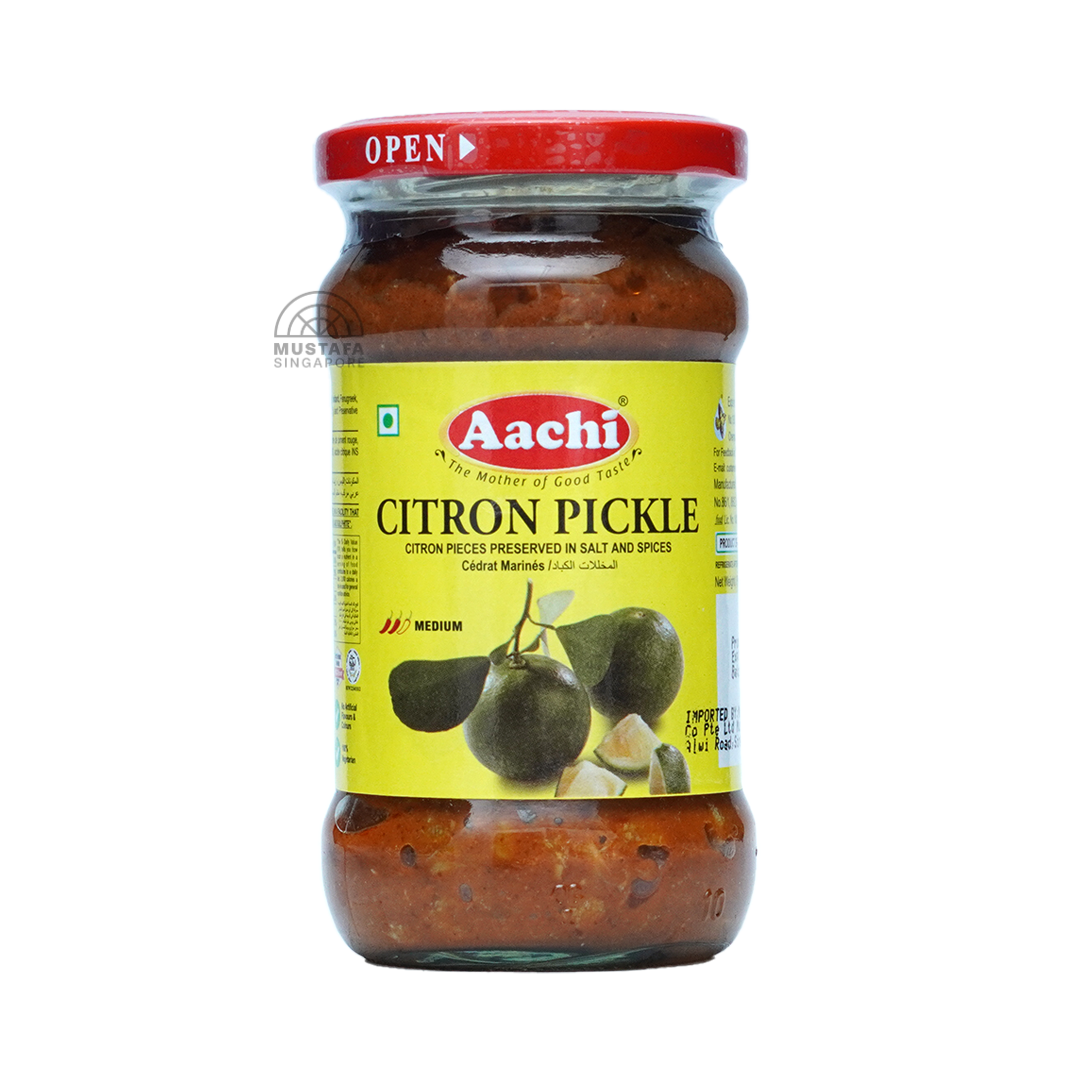 Aachi Citron Pickle (Presevered in Salt & Spices) 300g