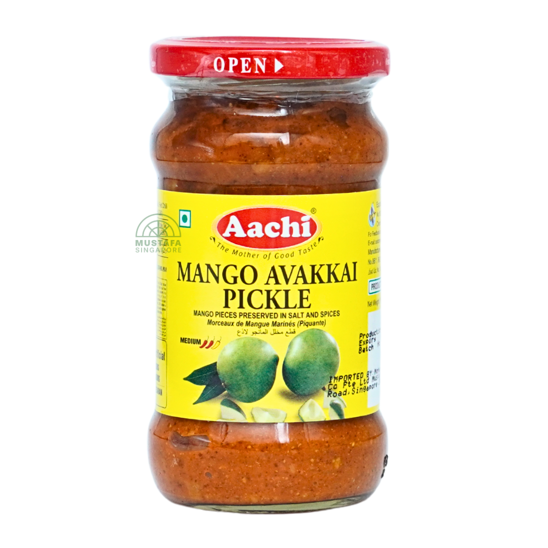 Aachi Mango Avakkai Pickle (Presevered in Salt & Spices) 300g