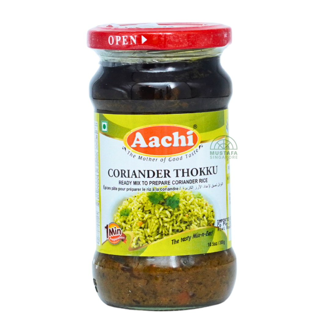 Aachi Coriander Thokku (Ready Mix For Coriander Rice) 300g